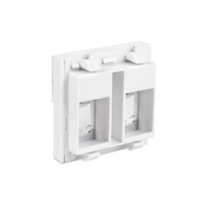 Лицевая панель LY-FP66 45x45мм со шторкой на 2 модуля — изображение 6